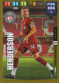Jordan Henderson Liverpool 2020 FIFA 365 Fans' Favourite #29